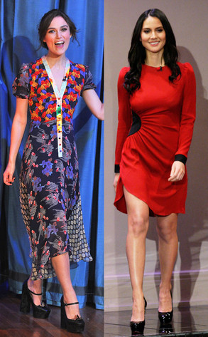 Keira Knightley, Olivia Munn Keira Knightley, Olivia Munn